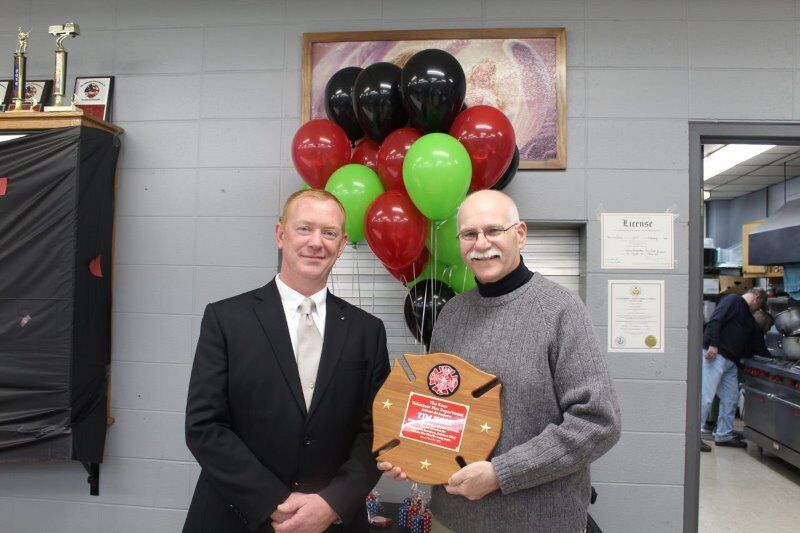 Tim Holt is named KVFD Banquet Honoree